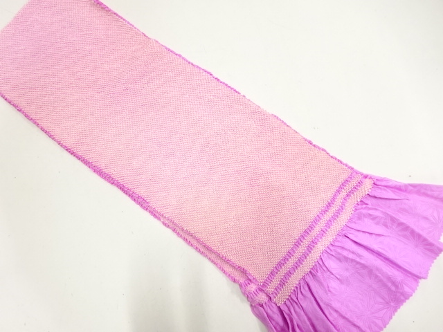 正絹　絞り　振袖用帯揚げ